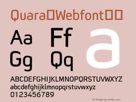 Quara Webfont