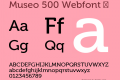 Museo 500 Webfont