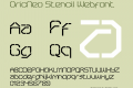 OricNeo Stencil Webfont