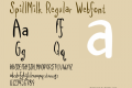 SpillMilk Regular Webfont