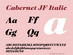 Cabernet JF