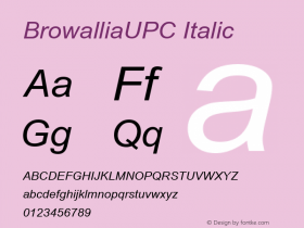 BrowalliaUPC