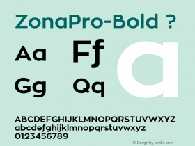 ZonaPro-Bold