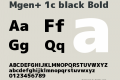 Mgen+ 1c black