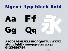 Mgen+ 1pp black