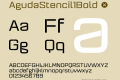 AgudaStencil1Bold