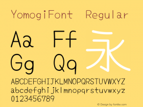 YomogiFont