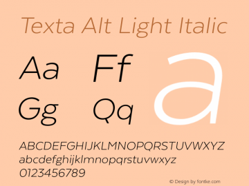 Texta Alt Light