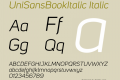 UniSansBookItalic