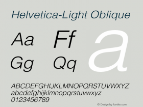 Helvetica-Light