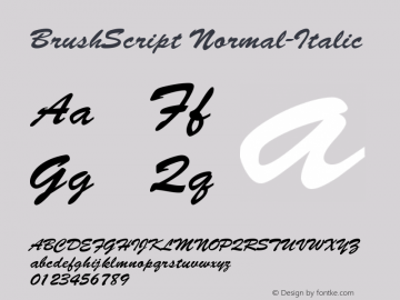 BrushScript