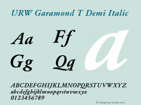 URW Garamond T