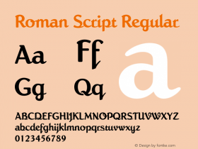 Roman Script