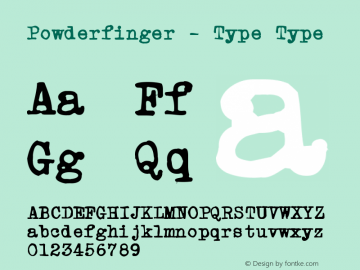 Powderfinger - Type