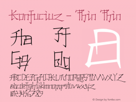 Konfuciuz - Thin