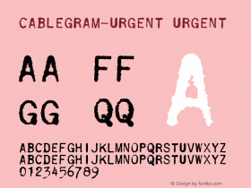 Cablegram-Urgent