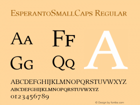 EsperantoSmallCaps