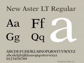New Aster LT