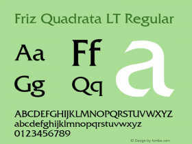 Friz Quadrata LT