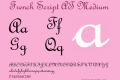 French Script AT