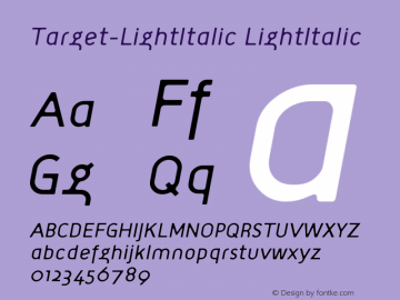 Target-LightItalic