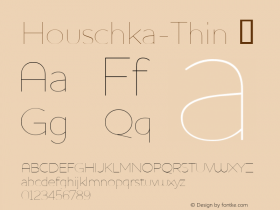 Houschka-Thin