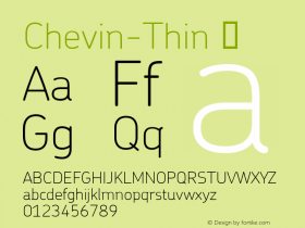 Chevin-Thin