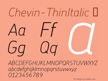 Chevin-ThinItalic