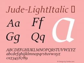 Jude-LightItalic