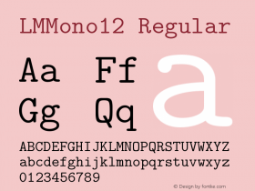 LMMono12