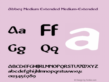 Abbey Medium Extended