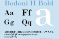 Bodoni H