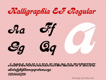 Kalligraphia EF