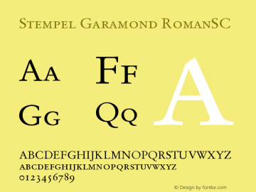 Stempel Garamond