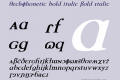 TechPhonetic bold italic