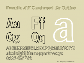 Franklin ATF Condensed BQ