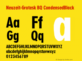 Neuzeit-Grotesk BQ