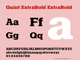 Quint ExtraBold