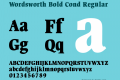 Wordsworth Bold Cond