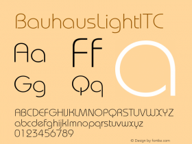 BauhausLightITC