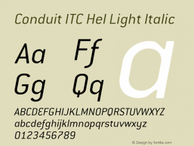 Conduit ITC Hel Light