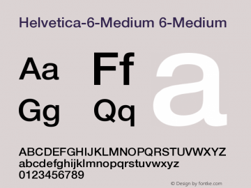 Helvetica-6-Medium