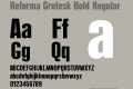 Reforma Grotesk Bold