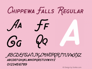 Chippewa Falls Font Family Chippewa Falls Uncategorized Typeface