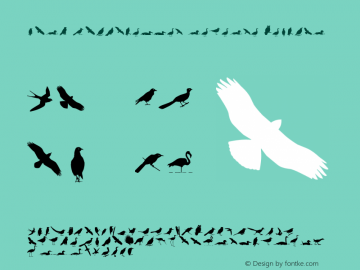 Bird Silhouettes reverse