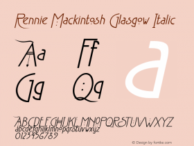 Rennie Mackintosh Glasgow
