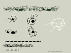 Sauna Dingbats Outline