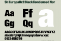 Sh EuropaNr2 BlackCondensed