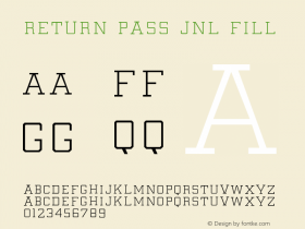 Return Pass JNL