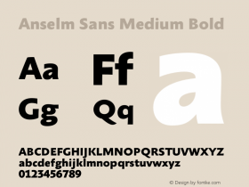 Anselm Sans Medium